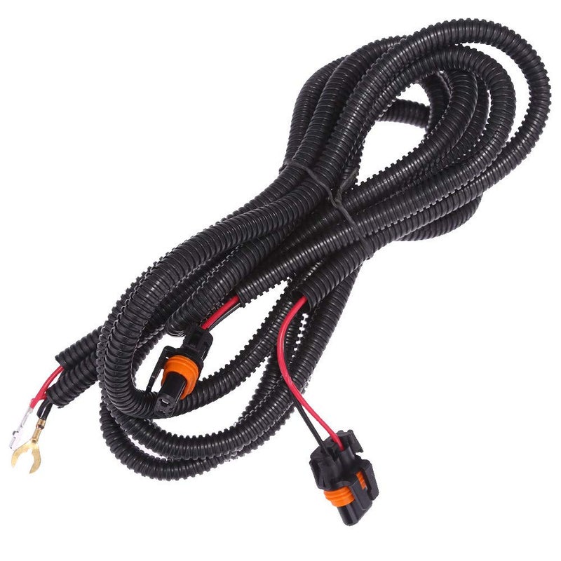 Anxingo Fog Light Wiring Harness Kit Replacement for Chevy Silverado 1500 2500 2003-2006 (2007 Classic) - Image 1